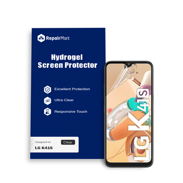 LG K41S Compatible Premium Hydrogel Screen Protector With Full Coverage Ultra HD